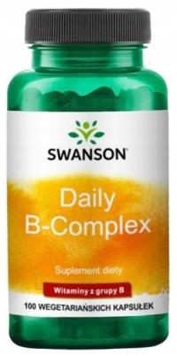 Swanson Daily B-complex 100kaps. Tiamina B2 B6 B12