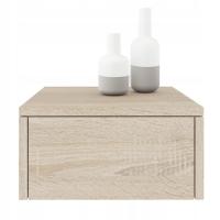 Прикроватная тумбочка Mona DAB SONOMA подвесная 40 см настенная