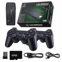 Konsola do gier 4K Wireless HDMI TV Game Stick z 20000 gier i 2 kontro