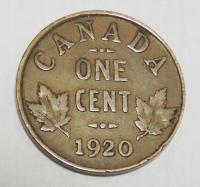 KANADA 1 cent 1920