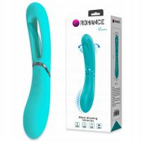 NOWOCZESNY WIBRATOR DAMSKI Z WYPUSTKĄ STYMULUJĄCĄ ŁECHTACZKĘ DO SEX MASZYNA