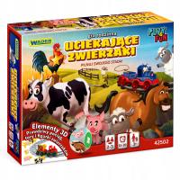 WADER 42502 - Play&Fun Uciekające Zwierzęta gra rodzinna