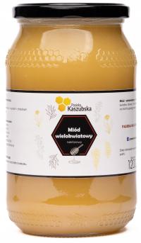 Мед многоцветковый натуральный свежий из Кашубии 1,2 кг