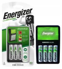 Зарядное устройство Energizer Maxi батареи AAA R3 AA R6 4x перезаряжаемые батареи AA 2000mAh