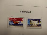 Gibraltar 1995r 50. rocznica ONZ