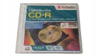 Verbatim CD-R Lightscribe 700MB 1szt. slimcase CD
