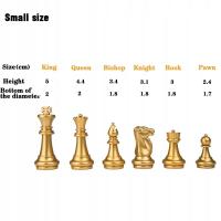Styl małych rozmiarów Magnetyczne figury szachowe