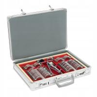 Zestaw optycznych oprawek soczewek próbnych, zestaw soczewek próbnych 104 sztuk