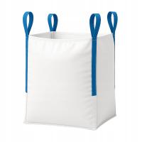 KONTENEROWY WOREK WÓR BIGBAG BIG BAG NA ZBOŻE GRUZ ŚMIECI KAMIEŃ 75X75X75CM