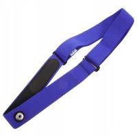 ELASTYCZNY PAS NA KLATKĘ DO MONITORA TĘTNA NIEBIESKI NYLON