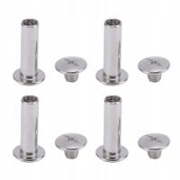 50 par Chicago Śruba M5 6x20x11mm Okrąga paska gówka Nity śrubowe ze OV