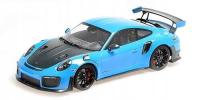 Porsche 911 (991.2) GT2 RS 2018 Blue Minichamps 1:18