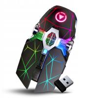 Myszka bezprzewodowa DSJ A_7 CZARNA sensor optyczny