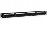 EXTRALINK Patch panel CAT6 UTP 24 porty