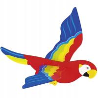 Drewniana zawieszka Goki papuga