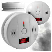 WYKRYWACZ TLENKU WĘGLA DETEKTOR CZADU CO CZUJNIK Z LCD z certyfikatem