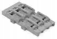 Wago Adapter montażowy 3-tory do przelot. złączki instalacyjnej z dźwignią