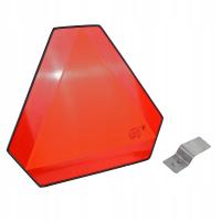 Tablica odblaskowa trójkąt pojazdów wolnobieżnych metalowa z uchwytem 30224