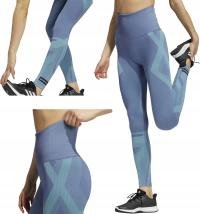 ADIDAS LEGGINSY KOMPRESYJNE DAMSKIE MŁODZIEŻOWE NA SIŁOWNIĘ FITNESS