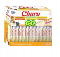 INABA CAT CHURU VARIETY CHICKEN 60X14G(840G) Przysmak Dla Kota Z Kurczakiem