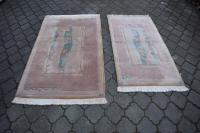 PIĘKNY MIĘSISTY WEŁNIANY RĘCZNIE TKANY WSCHODNI KOMPLET Z NEPALU !