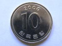 KOREA POŁUDNIOWA 10 WON 2000 ROK !!!!!!!!!!!! 1059