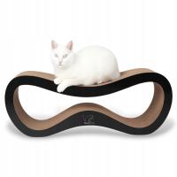 DRAPAK DLA KOTA KARTONOWY DUŻY 75x26x25 cm TEKTUROWY LEGOWISKO HomeCatty