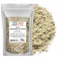 CHLEB KETO 500g Mieszanka chlebowa wysokobiałkowa błonnik jakość Kol-Pol