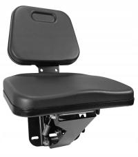 SIEDZENIE PASAŻERA FOTEL JOHN DEERE KUBOTA SAME DEUTZ CZARNE