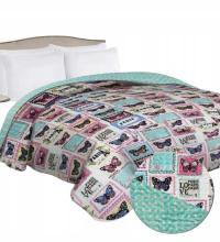 NARZUTA DZIECIĘCA DO POKOJU DZIECKA 200x220 NA ŁÓŻKO KANAPE DEKORACYJNA