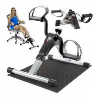 Велотренажер Ротор реабилитационный велотренажер 2в1 нескользящий коврик