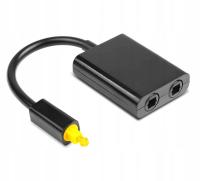 Toslink 1x2 оптический сплиттер адаптер сплиттер