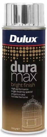 DULUX CHROM DEKORACYJNY SPRAY FARBA EFEKT CHROMU LAKIER SREBRNY 400ml