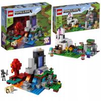 LEGO Minecraft 21172 Zniszczony portal I Królicza farma Na Dzień Dziecka