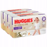 3x HUGGIES Pieluchomajtki Extra Care Pants rozmiar 5 (12-17 kg) 34szt