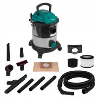 VONROC ODKURZACZ PRZEMYSŁOWY NA MOKRO I SUCHO 1400W ZBIORNIK 20L KABEL 6M