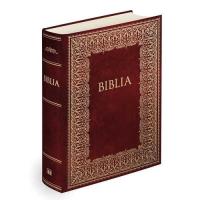 Домашняя Библия Священное Писание ST NT бордовое позолота
