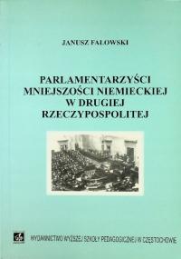 Parlamentarzyści mniejszości niemieckiej w Drugiej Rzeczypospolitej