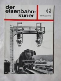 DER EISENBAHN KURIER 43 1973 parowóz kolej