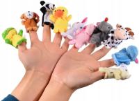 10шт плюшевые пальчиковые куклы ручной куклы
