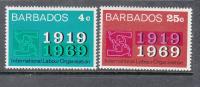 BARBADOS **Mi 289-290 IAO i seria z 1969