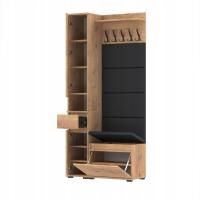 Garderoba 90x36cm V60 Supra30 4 Panele D1 Lancelot