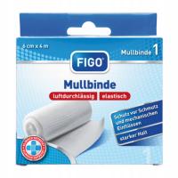 ELASTYCZNY BANDAŻ OPATRUNEK W ROLCE 6CM x 4M PRZEPUSZCZA POWIETRZE DE