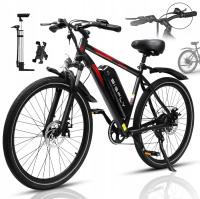 ROWER ELEKTRYCZNY Damski/Meski BIGFLY BK15 100KM 7 BIEGÓW EBIKE SHIMANON