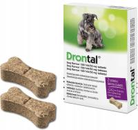 Drontal-для дегельминтизации собака 10 кг (2 таблетки)