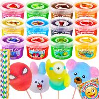 Красочная сахарная вата для машины ароматизатор палочки набор 12x100 г