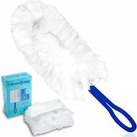 Miotełka do kurzu rączka + 9 wkładów Przyciąga kurz sierść brud jak magnes