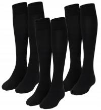 SKARPETY UNISEKS KOMPRESYJNE UCISKOWE PRZECIWŻYLAKOWE DO SAMOLOTU - 3 PARY