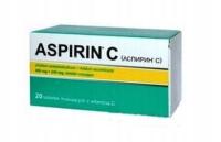 Аспирин с 10 шипучих таблеток, боль, лихорадка