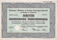 Kramsta-Methner u. Frahne, Каменная гора, действие 100